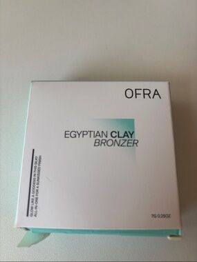 OFRA Egyptian Clay Bronzer - White with Teal Accent